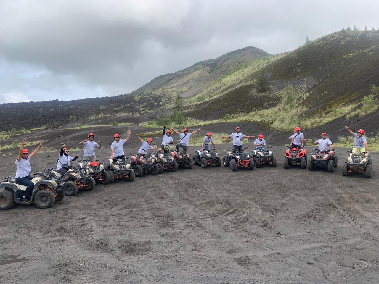 Black Lava & Black Sand ATV 200CC at Mount Batur 